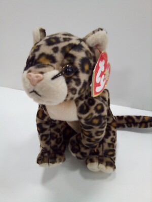 Sneaky the Leopard TY Beanie Baby: 2000 Mint