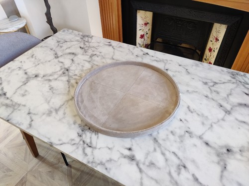 BoConcept Suede Cater Tray Beige Designer Home Decor RRP £79