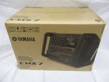 YAMAHA EMX7 EMS Series 1410 Watt Stereo Powered Mixer 12 Channel Black New
