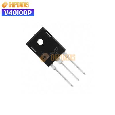 1PCS New V40100P TO-247 Dual High-Voltage Trench MOS Barrier Schottky Rectifier