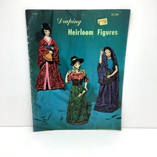 Draping Heirloom Figures by Craft Course Publishers doll making craft Vintage