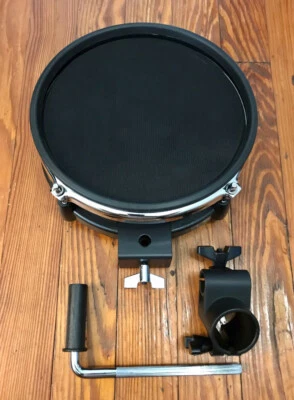 Alesis 8" Mesh Drum Pad (Black) w/Clamp NEW Surge (Dual Zone) DM10