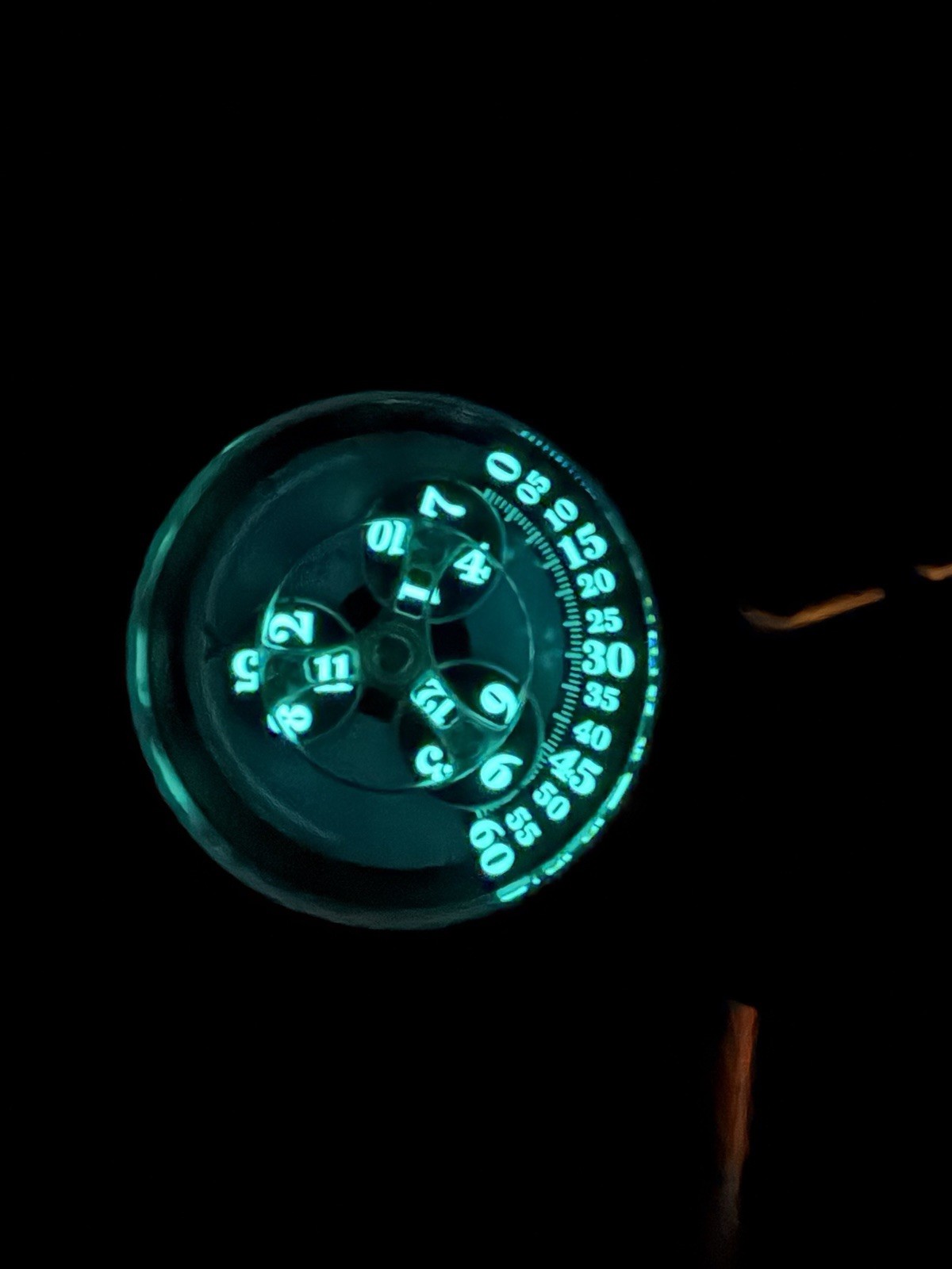 Xeric Automatic Triptych Wandering Hour Turquoise… - image 7