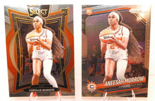 Aneesah Morrow 2025 Select Concourse RC & Prizm base Connecticut Sun WNBA Rookie