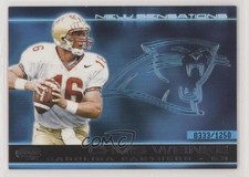 2001 Pacific Invincible New Sensations 333/1250 Chris Weinke #4 0l2