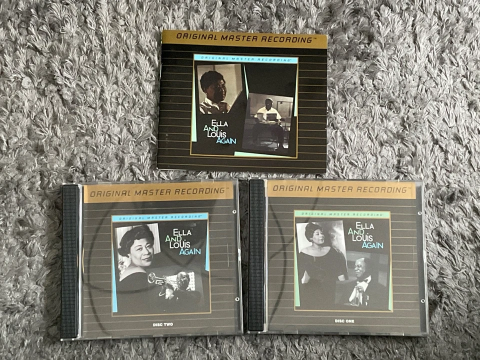 Ella and Louis Again MFSL 24k Gold CDs UDCD 2-651 Original Master Recording - Bild 3 von 4