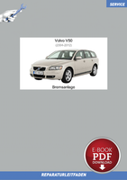 PDF Volvo V50 (04-12) Reparaturanleitung Bremsanlage