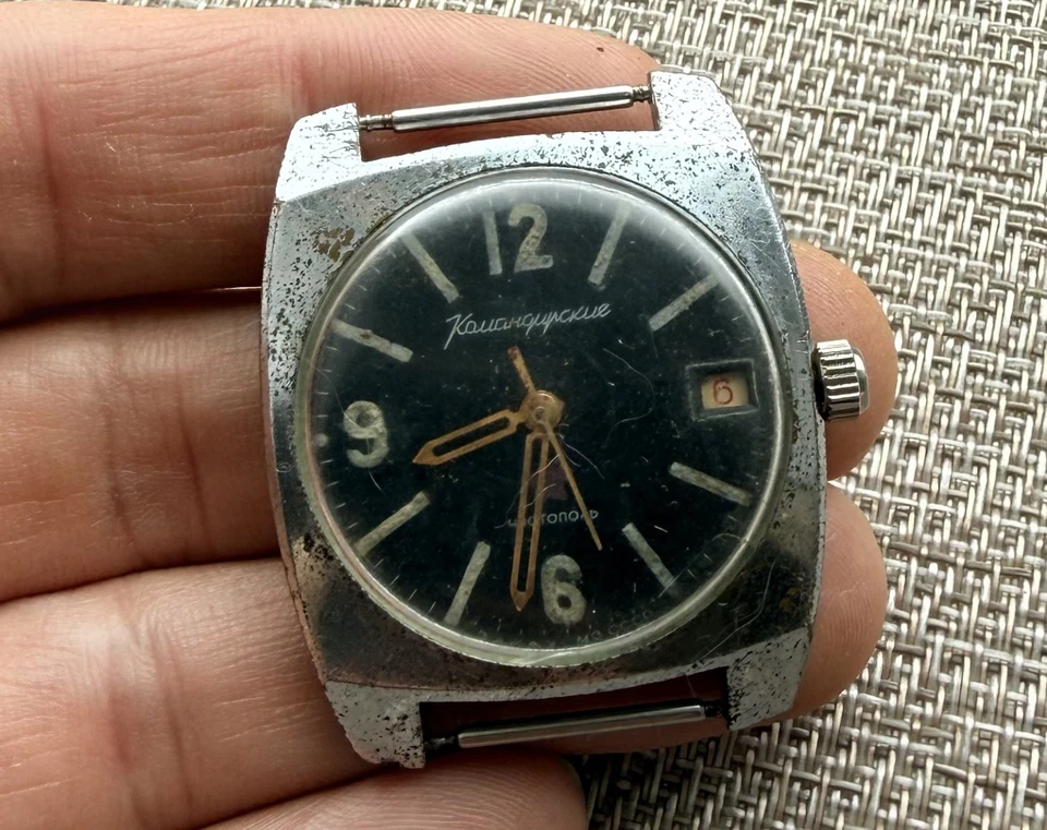 Watch USSR Vostok Komandirskie Commander Military Soviet Rare Vintage - Image 3 of 4