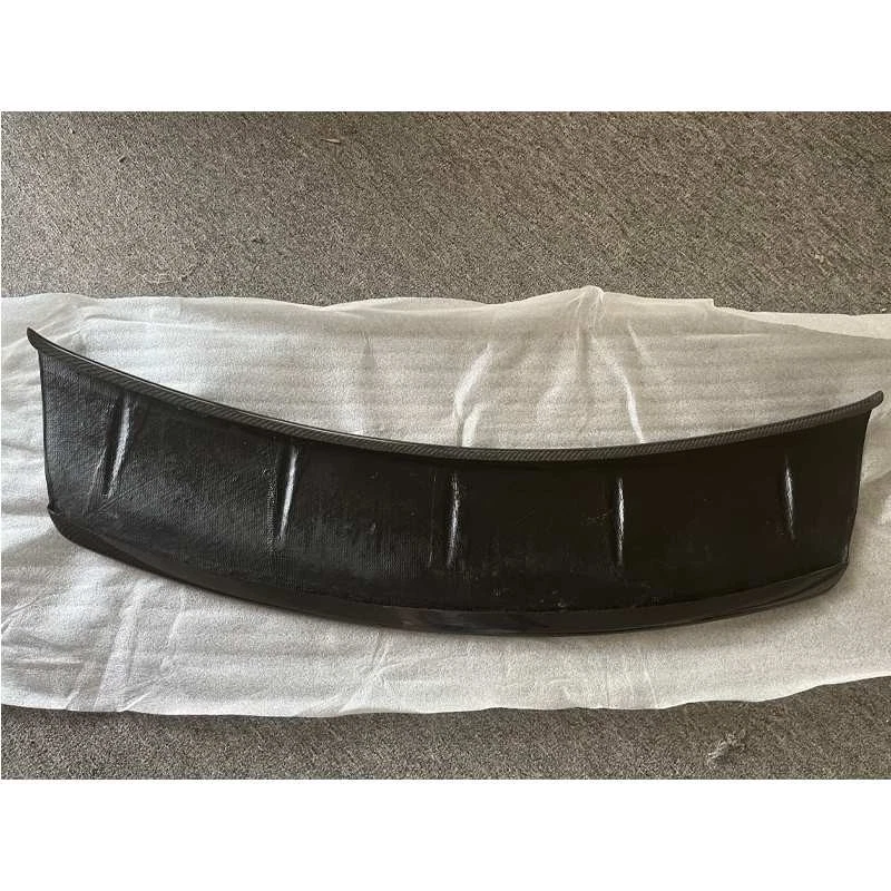 Carbon Fiber Add-on Rear Spoiler Blade Cover for Nissan GT-R R35 2009-2015 - Image 3 of 4