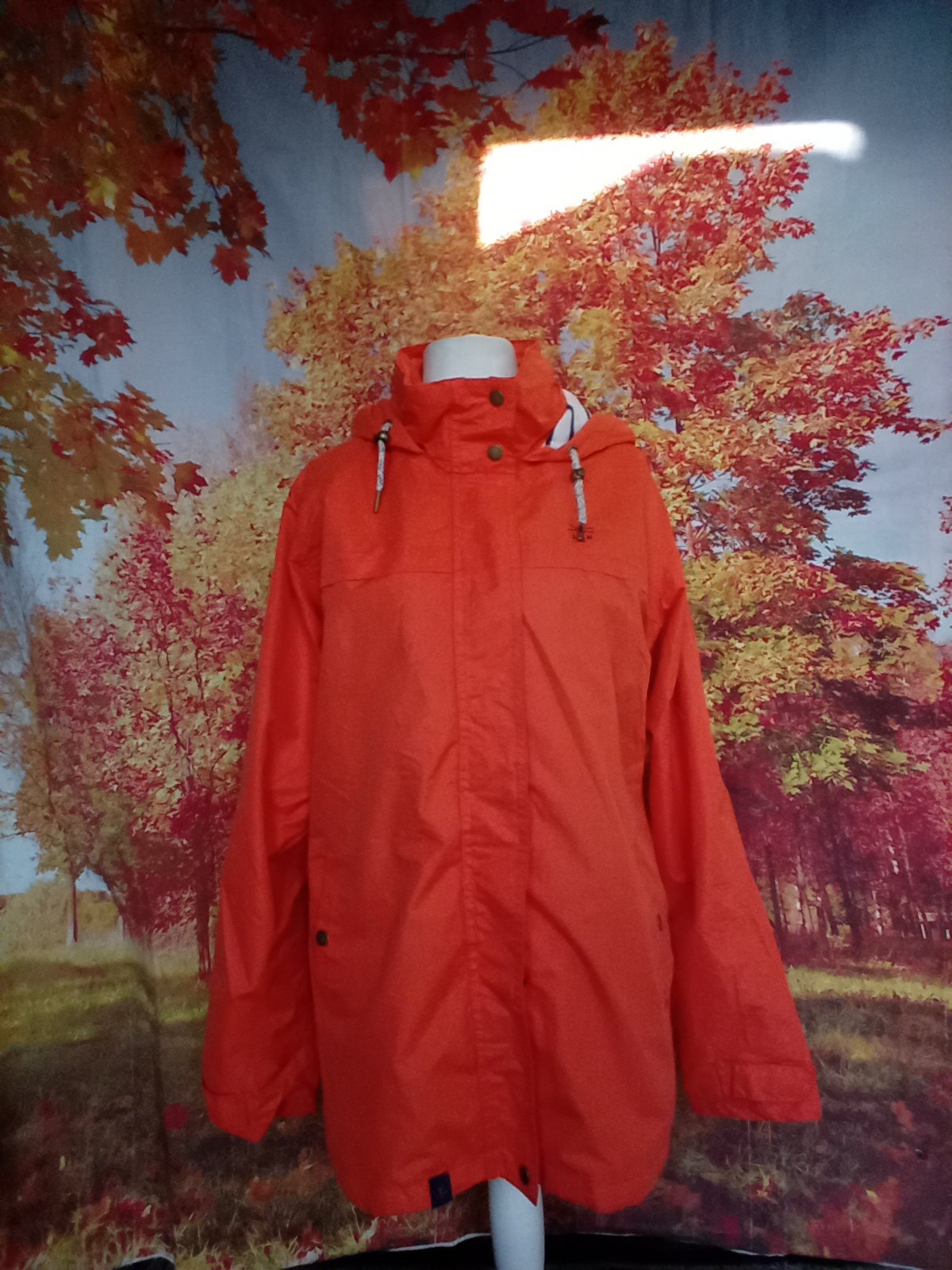 Lighthouse Beachcomber orange waterproof Rain Coa… - image 1