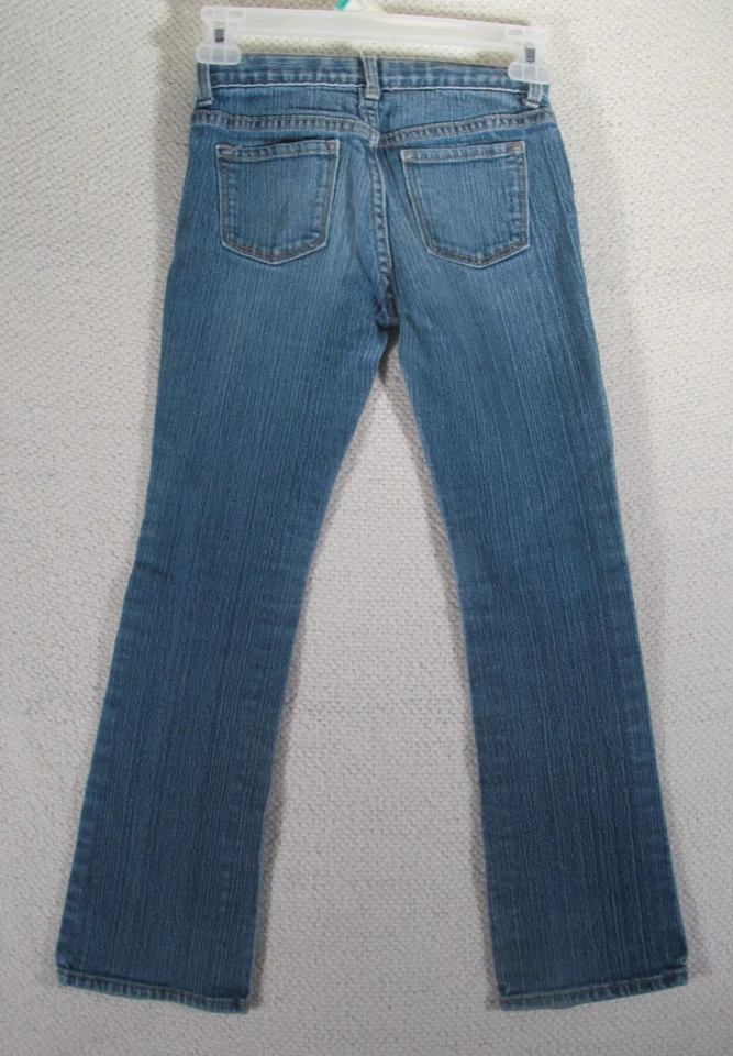 Old Navy  Unisex Children's Straight Blue Jeans Size 8 Boot Cut - Image 2 of 4