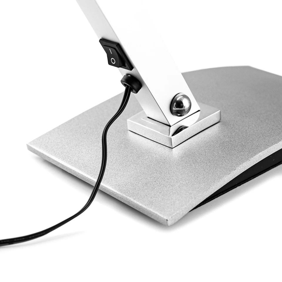 IBV LED Tischleuchte Schreibtischleuchte Alu Tischlampe Neutralweiß Schalter - Bild 2 von 2