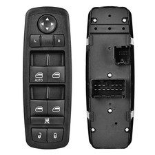 Driver Side Master Power Window Switch - 8Pins 13Pins - Dodge, Black