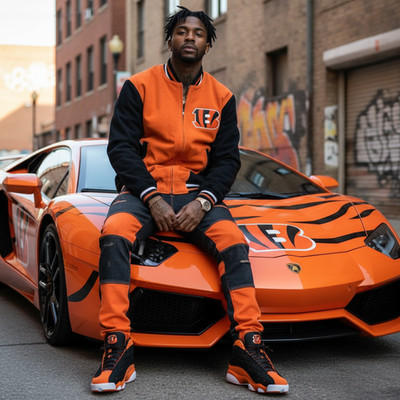 *CINCINNATI BENGALS* ~FULL LEATHER JACKET~