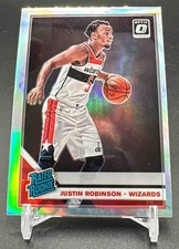 2019-20 Panini Donruss Optic Justin Robinson #174 Holo Prizm RC Wizards