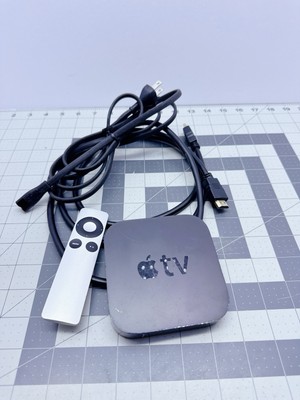 Apple TV (3rd Generation) HD Streaming Player A1469/A1427 With All Cords &Remote