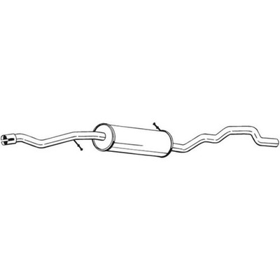 BOSAL Mittelschalldämpfer Schalldämpfer für VW Sharan 7M8 7M9 7M6 7M Ford