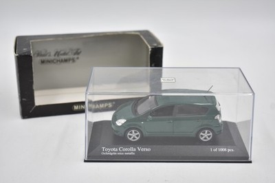 Toyota Corolla Verso 2004 Met Oxford Green Real Minichamp model 1