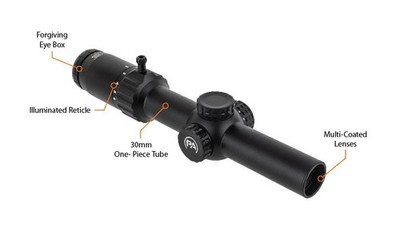 Primary Arms Classic Series 1-6x24mm SFP Rifle Scope (610184) for