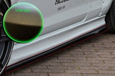 CUP 2 Seitenschweller Sideskirts Schwerter ABS für Audi RS4 B5 in OEM Optik