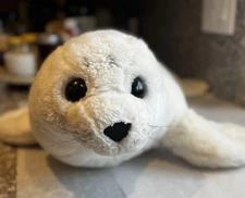 Wildlife Artists Conservation Collection Harp Seal Plush Large White 24” Stuffy 