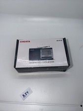 XHDATA D-219 AM FM SW Portable Radio 11-Band Receiver w/ Antenna  Box