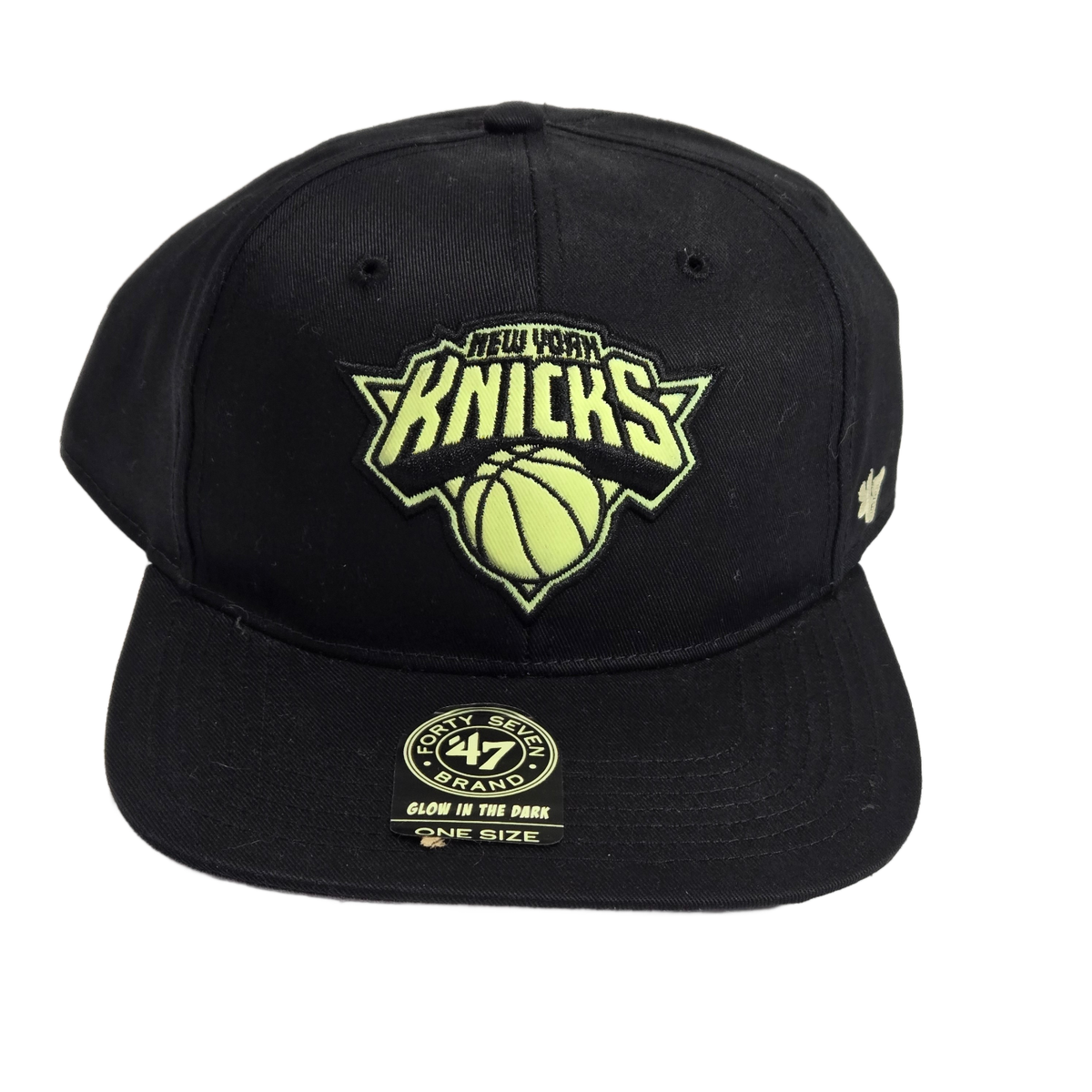 47 Brand Men's NBA York Knicks Gloman Adjustable Snapback Hat Cap