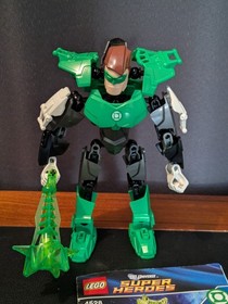 LEGO 4528 DC Comics Super Heroes GREEN LANTERN Complete with Instructions