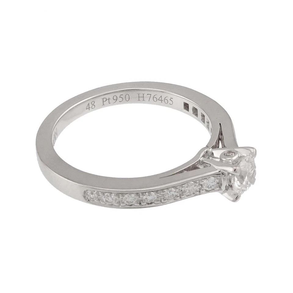 Anillo BOUCHERON Diamante 0.23ct F/VVS1/VG Platino Talla 48 4.5 (US) 90298995 Foto 4 de 4