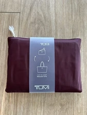 Tumi Voyageur Just In Case Medium Tote Wine 12x19 Brand New!!