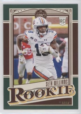 2021 Panini Legacy Rookies Green 25/100 Seth Williams #159 Rookie RC 0q3