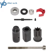 Injector Height Tool+Injector Sleeve Remover Installer Set+Engine Barring Socket