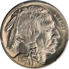 1915-P Buffalo Nickel CAC Sticker PCGS MS66 Blazing White Gem Strong Strike
