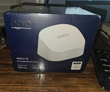 NEW eero 6 Dual-Band Mesh Wi-Fi 6 Router - White - model N010111 - FREE SHIPPING