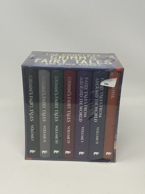 New-The Grimm's Fairy Tales Collection: 6 Book, Plus JOURAL Box SET-see photos 