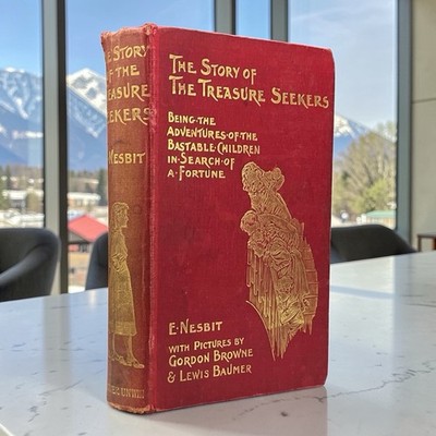 Story of the Treasure Seekers Edith Nesbit 1907 Early Edition Illustrated Book
