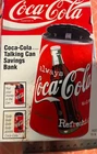 VTG 1997 COCA COLA COKE TALKING CAN SAVINGS BANK
