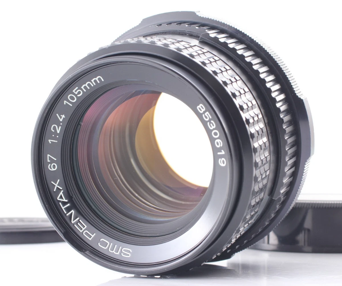 Pentax Camera Lenses SMC 105mm Focal f/2.4 Maximum Aperture for