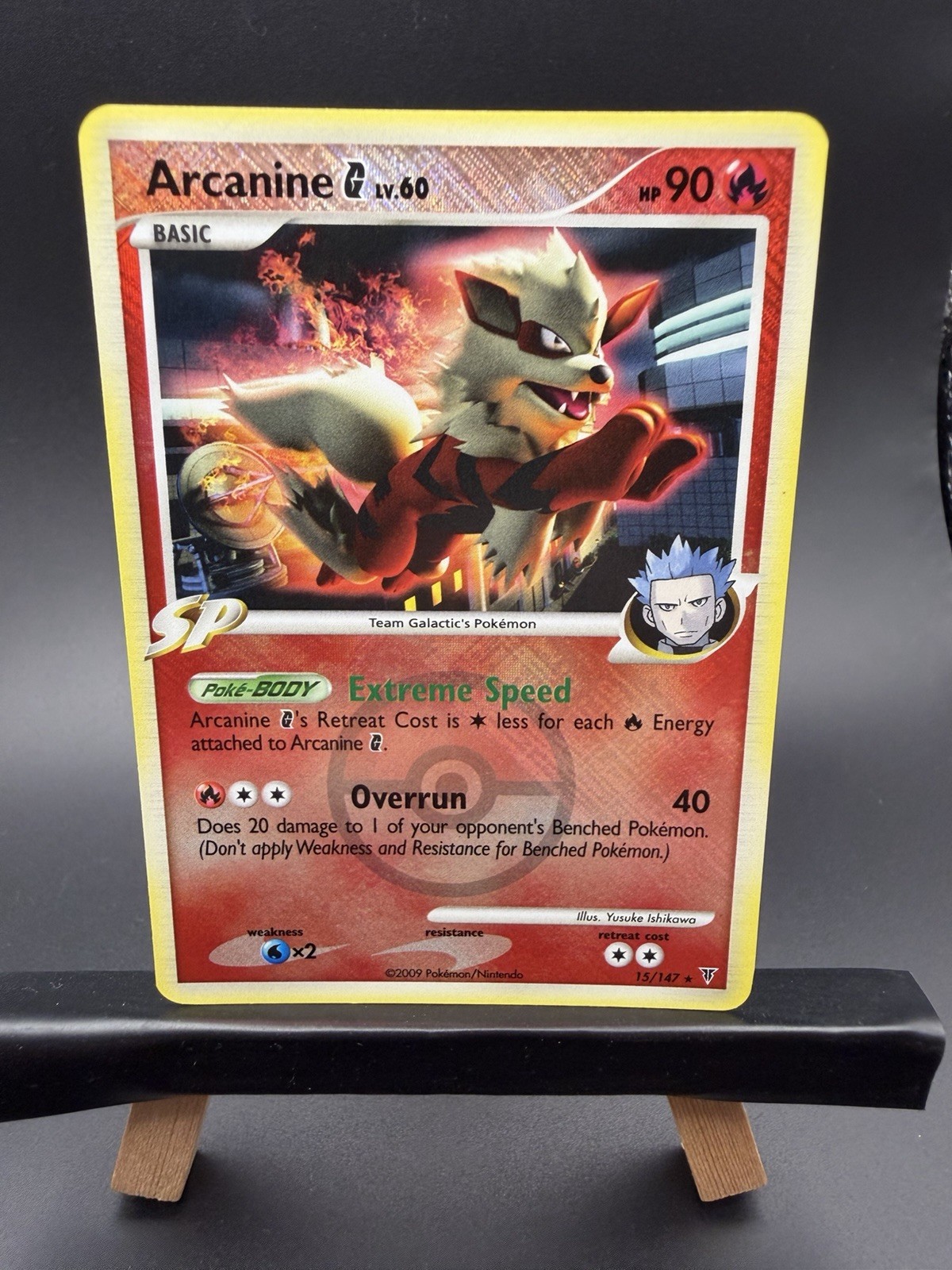 Pokémon TCG Arcanine G Rare Card 15/147 Supreme Victors NM