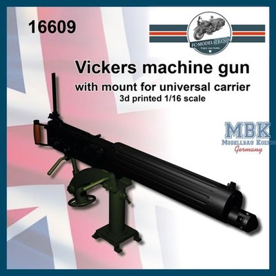 FC MODEL TREND FCMT16609 Vickers machine gun w/ Universal carrier mount