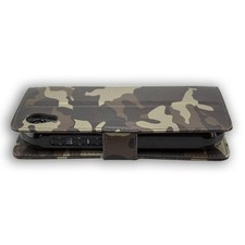 caseroxx Bookstyle-Case for Cat S41 in camouflage made of faux leather