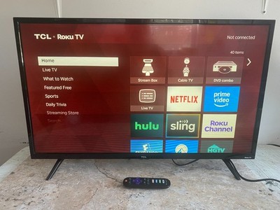 TCL 32S321 32'' Inch Class HD LED Roku Smart TV (March 2019) With Remote Works