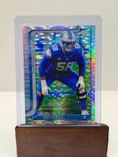 2025 Topps Chrome Football Pulsar Refractor Penei Sewell 99 Lions