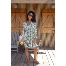 Tuckernuck Pomander Place Floral Palmetto Garden Kenzo Mini Dress Size Medium