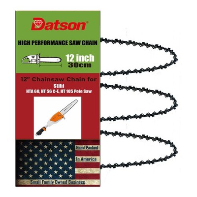 3PCS 12'' Chainsaw Chain FOR Stihl HTA 60, HT 56 C-E, HT105 Pole saw