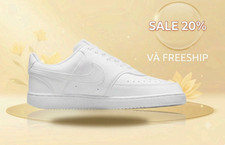 Nike Court Vision Low Men's Sneakers White Casual Shoes Sizes 6-13