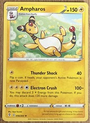 Ampharos 056/203 Evolving Skies Rare Pokemon Card