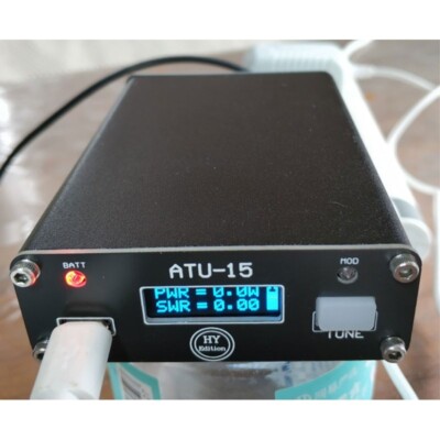 ATU-15 HF Antenna Tuner Shortwave Antenna Tuner Automatic for Amateur Radio DIY