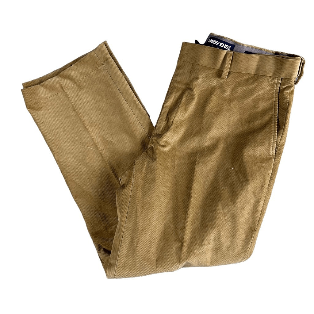 Lands End Men's Classic Clothing Corduroy Pants 3… - image 1