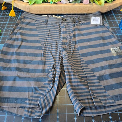 Volcom Graphito Shorts   Size 30   Black Stripe   MSRP $59.50   NWT